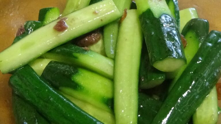 やみつきイタリアンキュウリ　シンプルだから飽きない