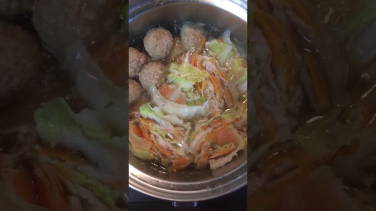 豚肉と白菜のミルフィーユ
