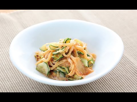 21 37_くらげとキムチの和え物