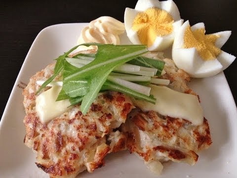 【簡単レシピ】鶏つくねハンバーグ