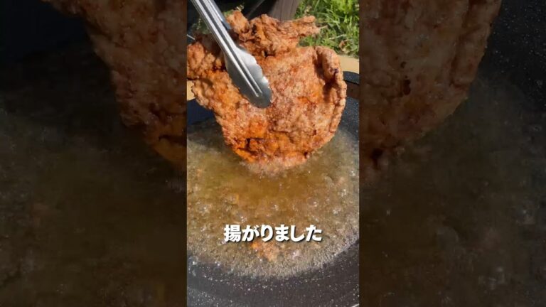 台湾風巨大唐揚げが新記録 #shorts