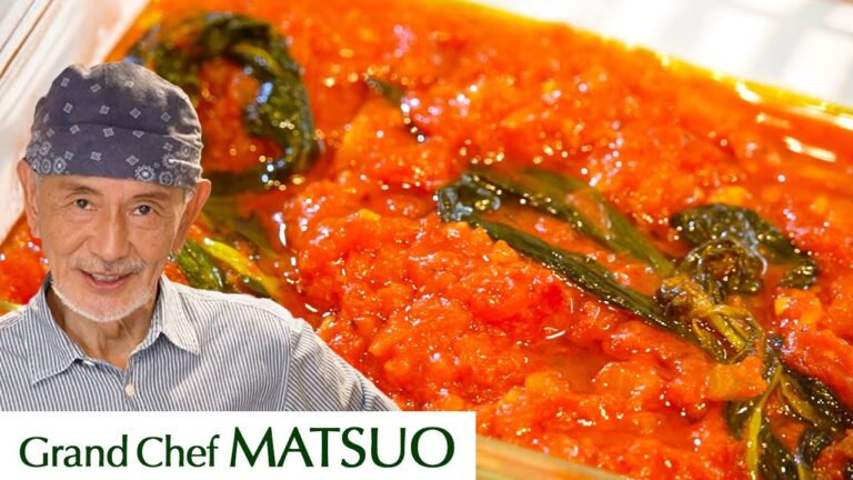 Tomato sauce – Next level recipe with herbs | Kozo Matsuo