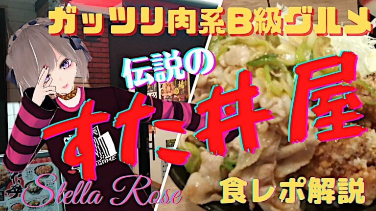 Every body eat すた丼！ガッツリ肉系B級グルメ！つくば市の「伝説のすた丼屋」気軽に食せる濃い目の肉盛り！