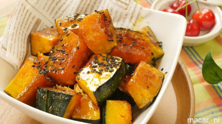 おいもを超えた!? パリパリほっくり 大学 かぼちゃ のレシピ 作り方