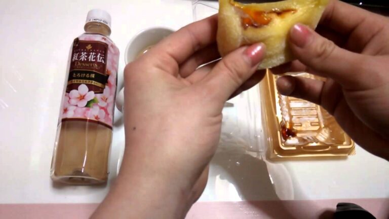 [食レポ] プリン大福と紅茶 【あきねねちゃんねる】