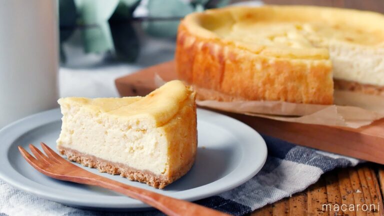 【豆腐チーズケーキ】水切り不要！ヘルシー&コスパ抜群♪｜macaroni（マカロニ）