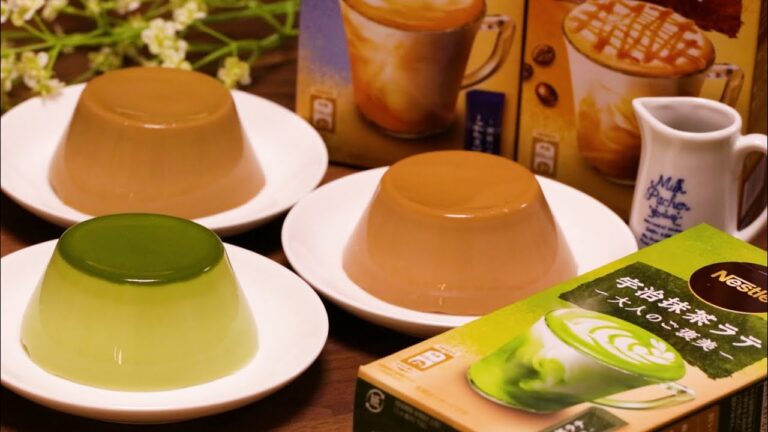 【混ぜて冷やすだけ】スティックラテプリン丨作り方丨Stick late pudding