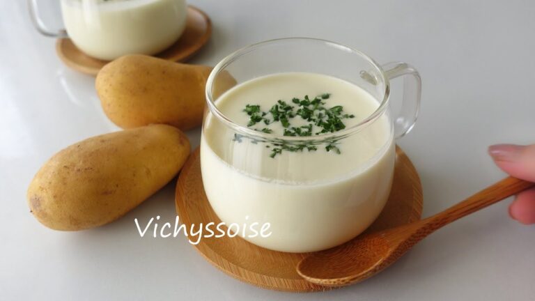 【材料5つ】夏の冷製スープ！ビシソワーズVichyssoise★5 ingredients