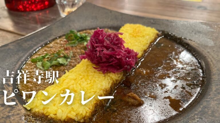 【吉祥寺】ピワンカレーの2種盛りカレーが超絶美味すぎた。店内もおしゃれでデートにおすすめ。