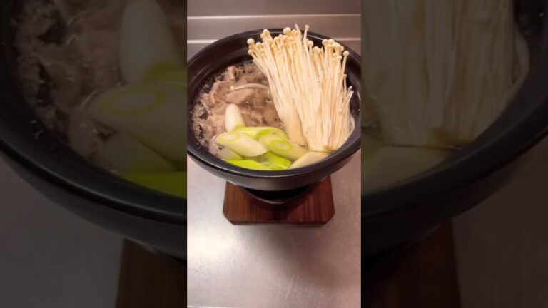 寒い時期はコレ！【みぞれ鍋】