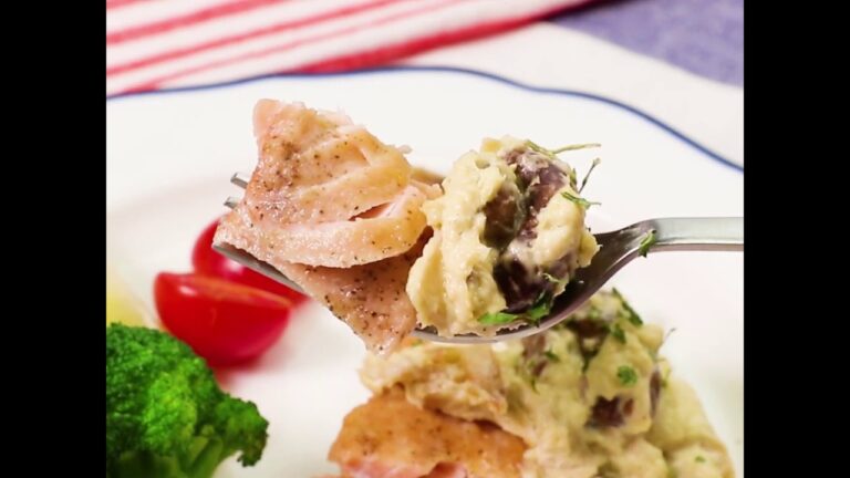 鮭のムニエルサワークリームソース ｜ moguna[モグナ]