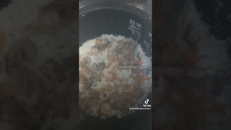 ホタテ貝柱御飯作りました