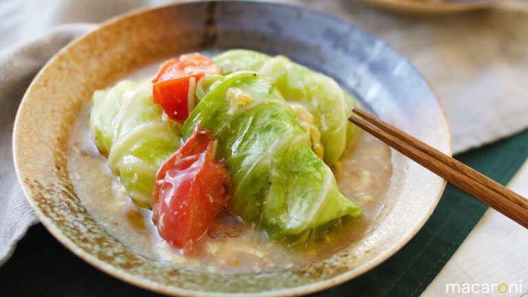 肉だねなしで賢く時短！ とろとろ 卵あんの 餃子 ロールキャベツ のレシピ 作り方