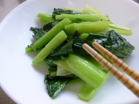 【レシピ】小松菜のバターソテー♪