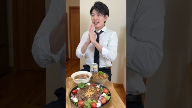 仕事終わりにガッツリ飯作ってみました！