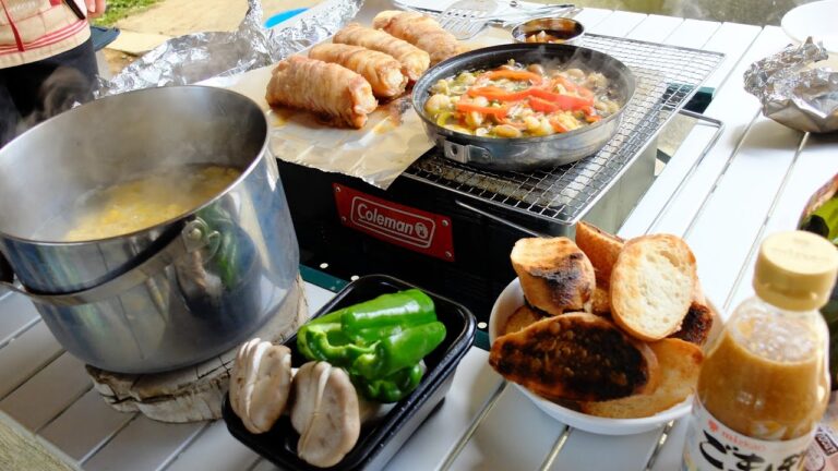 恒例のアウトドアクッキング会　今年は新チャレンジ料理がたくさん　BBQ  Outdoor Cooking