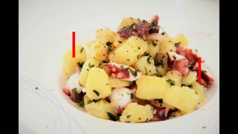 【レシピ動画】タコとじゃがいものソテーサラダ Octopus and potato sauteed salad