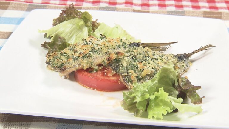 いわしの香草パン粉焼き（2019年11月28日）