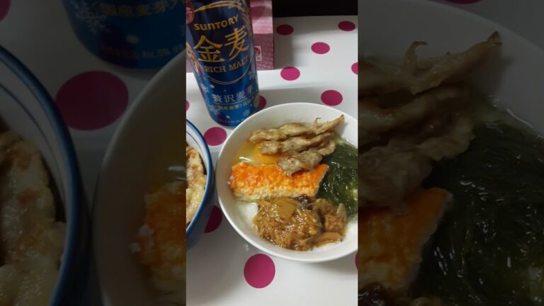 ネバネバうどん🌀👄🌀#shorts