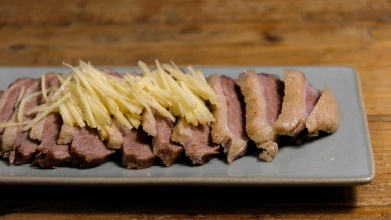 【鹽水鴨】塩茹で鴨ロース 鹹水鴨胸簡單做法