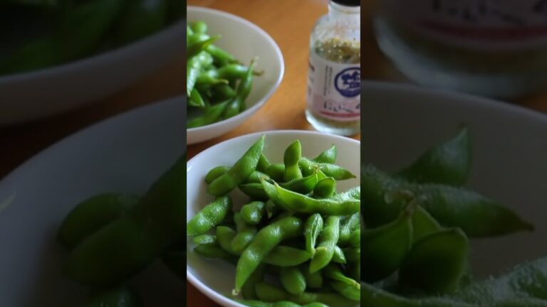 冷凍枝豆で炒めない枝豆ペペロン　【省エネレシピ】