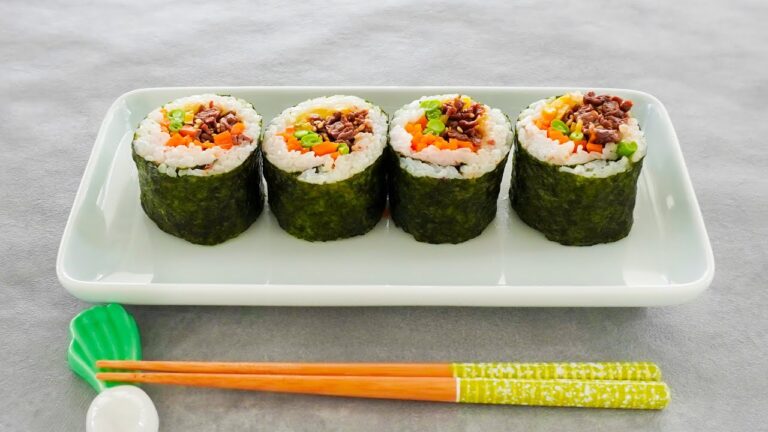 韓国風のり巻き（キンパ）【N'sKITCHEN】