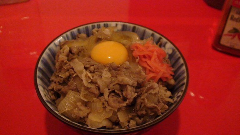 牛丼 作ってみた