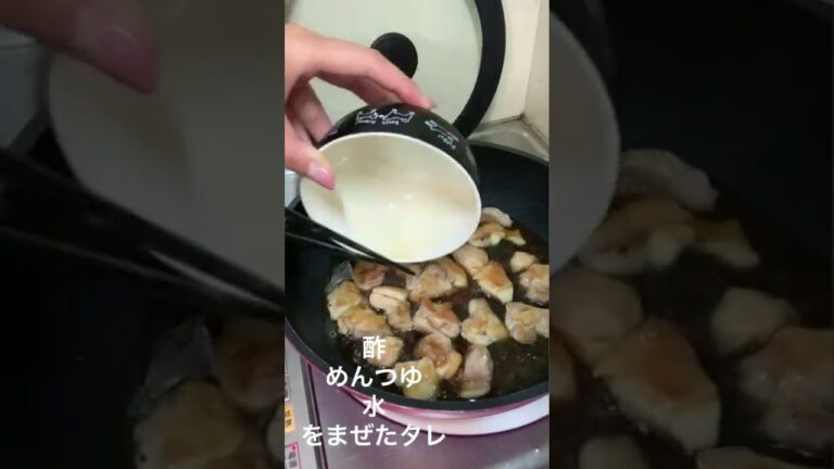 鶏肉のさっぱり炒め(カットサラダでちょー簡単) ＃料理 #鶏肉料理 #鶏肉レシピ #鶏肉