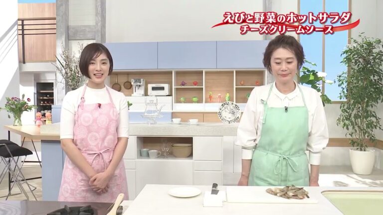 【3分クッキング逆再生】えびと野菜のホットサラダ　チーズクリームソース