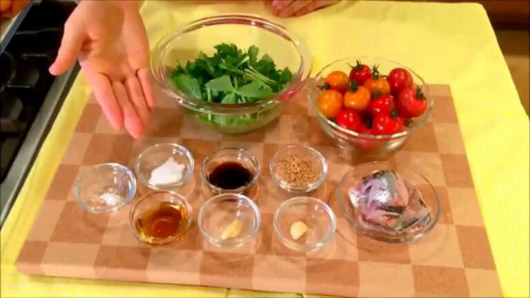 KAGOME トマト 料理レシピ　トマトと鯵のナムル