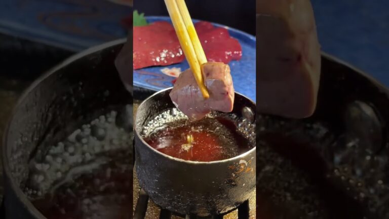 レバ刺しの最強の食べ方！