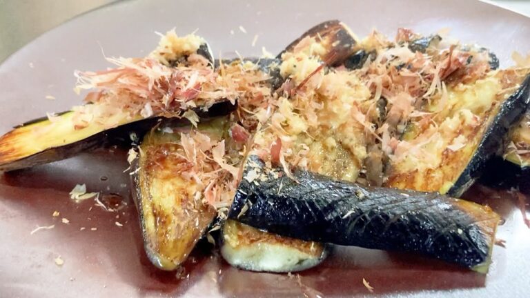 ナスと生姜のシンプルにうまいやつ【４０秒動画】