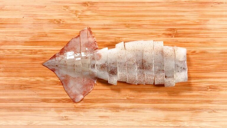 いかの下処理・胴体