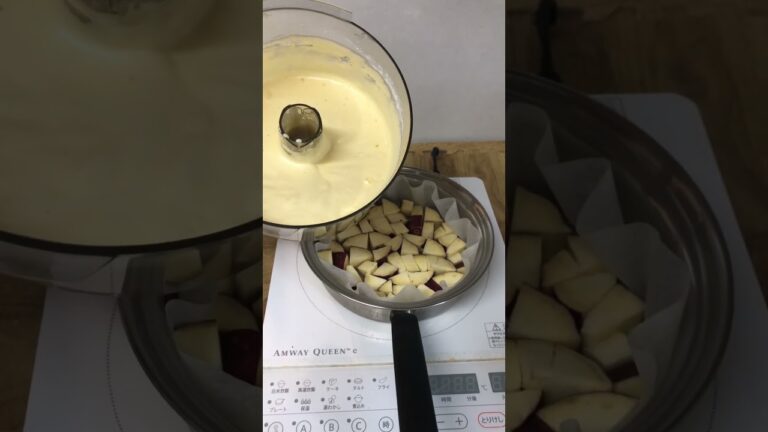 たった15分！？さつまいもケーキ