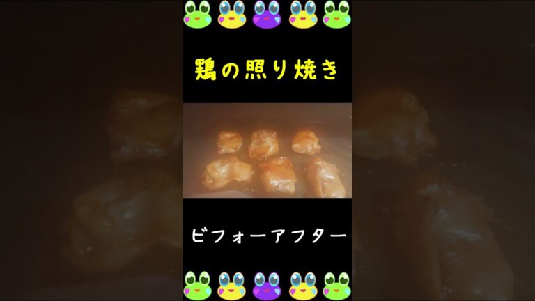 【Bistro】鶏の照り焼きを焼いただけ【スチームオーブン】