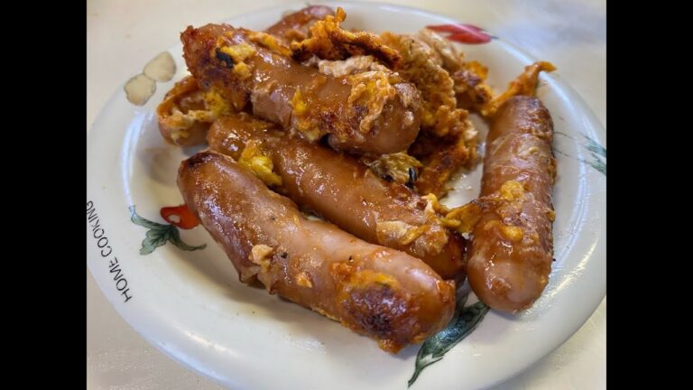 簡単料理 卵とウインナーケチャップ炒めの作り方