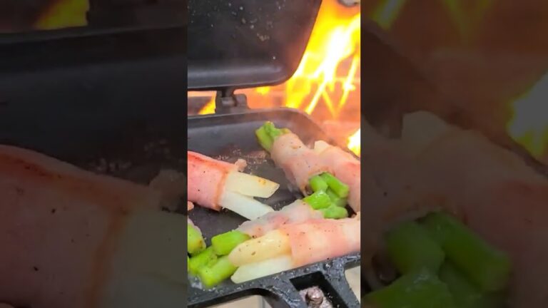 アスパラとポテトのベーコン巻き