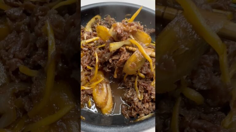 牛肉と牛蒡のしぐれ煮