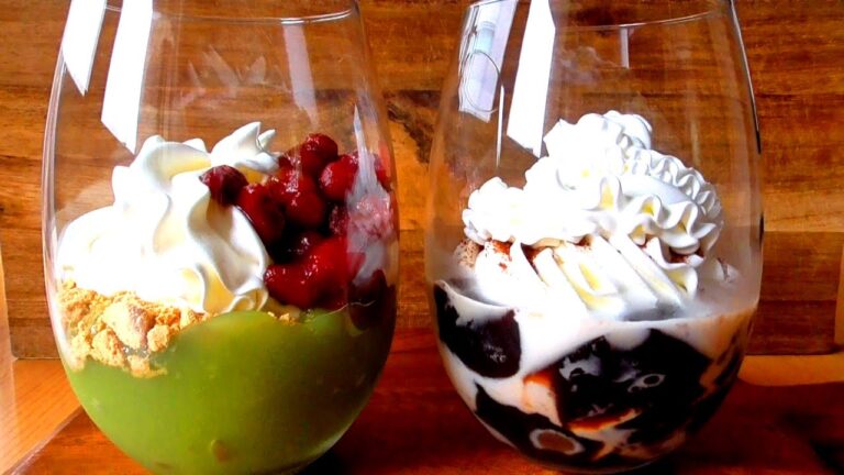 珈琲ゼリー＆抹茶ゼリーの作り方♪混ぜて冷やすだけ