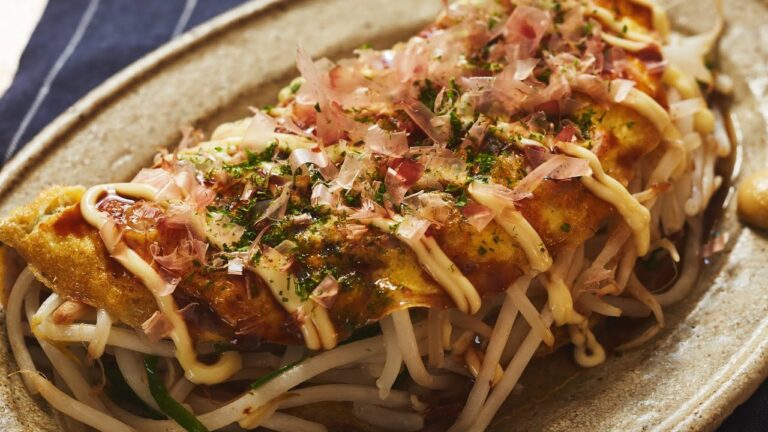 【節約•時短】もやしとん平焼きでボリューム満点！ワンパンレシピ
