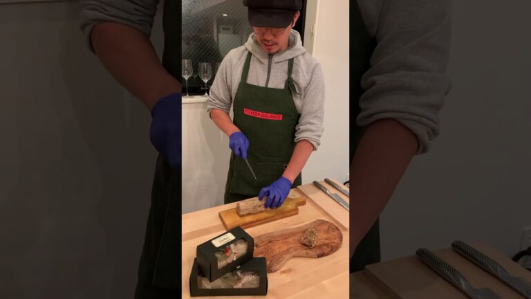 米粉のシュトーレンの切り方解説