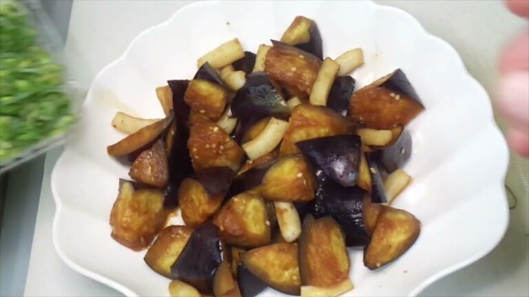 イカのナス炒め。数分で出来ます。