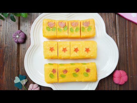 可愛い玉子焼き3パターン #shorts