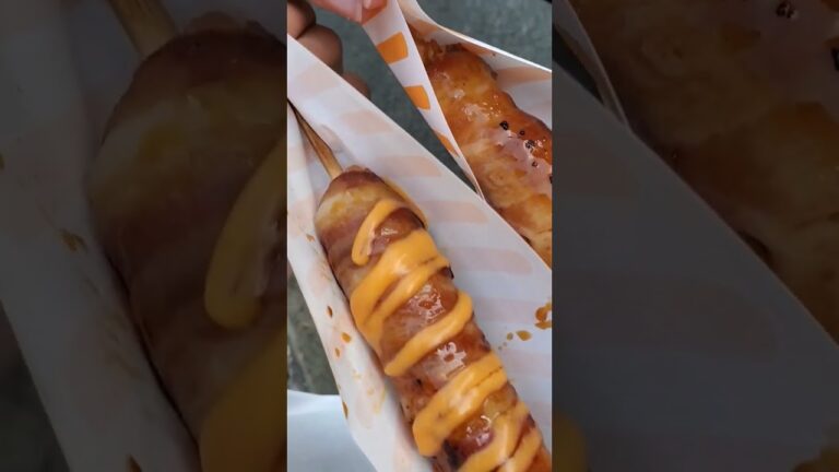 肉巻き棒！　#肉巻き棒#ご飯#もちもち#夜店#おまつり#美味しい #のんびり生活まりっぺ #美味しそう #いいにおい#幸せ #楽しい