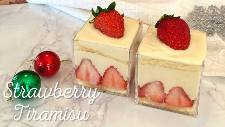 苺ティラミス/ Strawberry Tiramisu