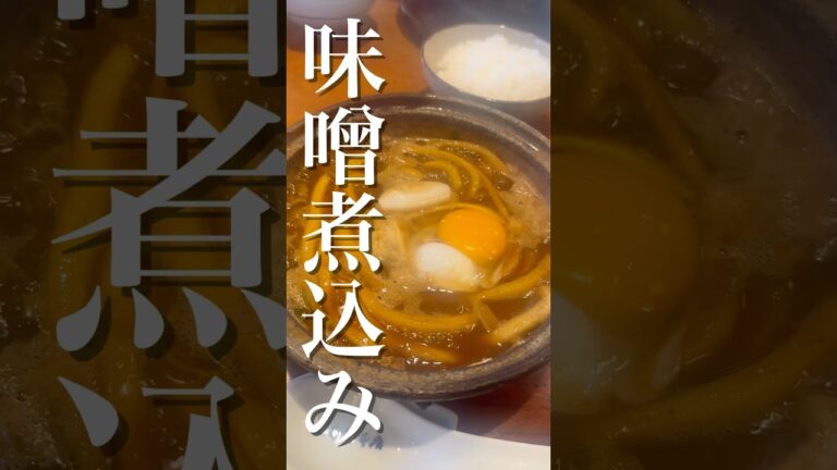 #味噌煮込みうどん #山本屋本店 #味噌煮込み #名古屋 #名古屋めし #名古屋名物 #nagoya #localfood #shorts #TKG #味噌煮込みうどんお作法 #自作歌詞