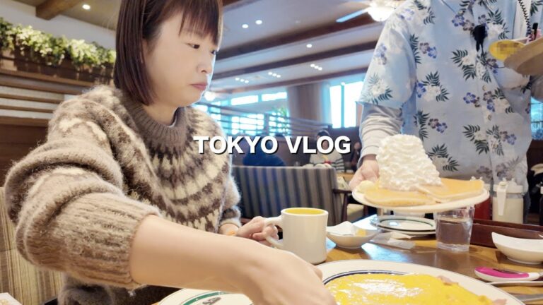 아침 먹으러 긴자 & 집에서 요리하는 도쿄 일상 | 일본 도쿄 브이로그