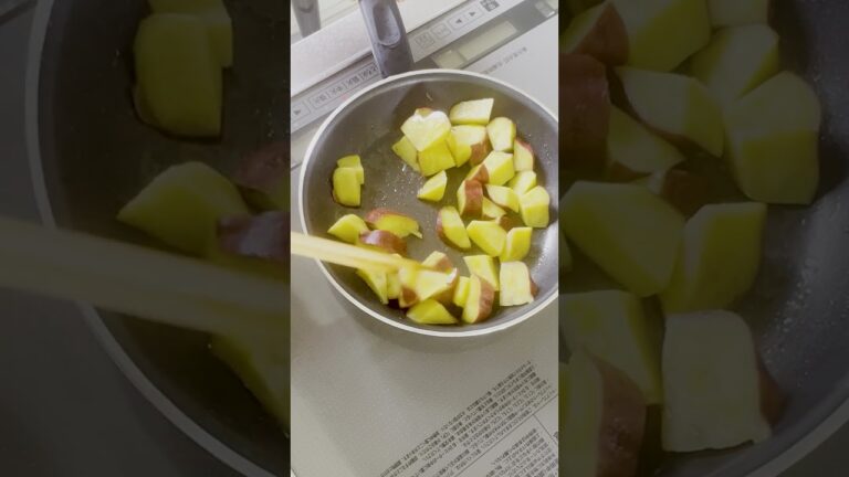 簡単カリカリ！揚げない大学芋