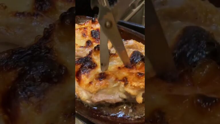 グリルで鶏塩焼きイチバーン#shorts #cooking #chicken
