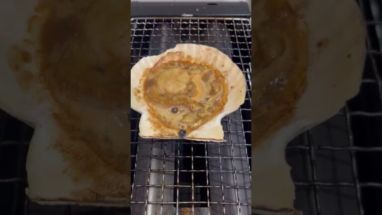 帆立バター醤油焼き#Shorts#魚 #炉端焼き #魚食文化 #ほたて #バター醤油